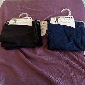 Two straight leg legging